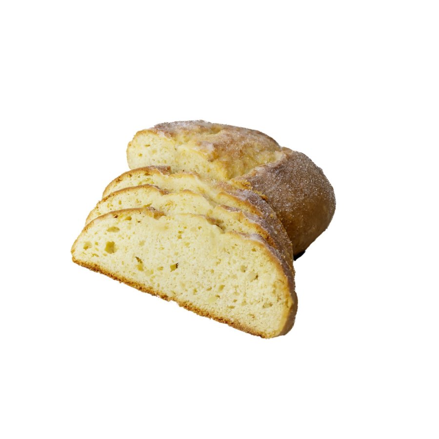 Gräfe Quarkstollen, angeschnitten
