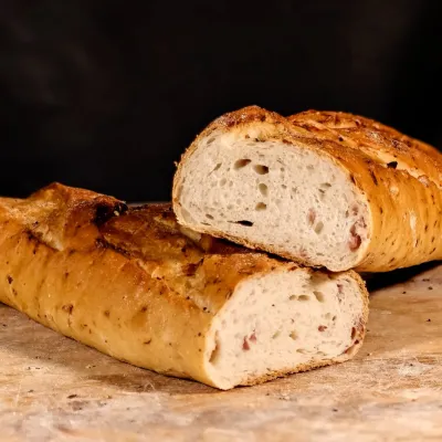 Schinkenbaguette