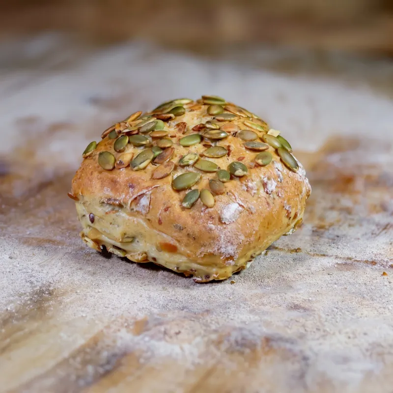 Kürbiskernbrötchen – Kaffeehaus Gräfe