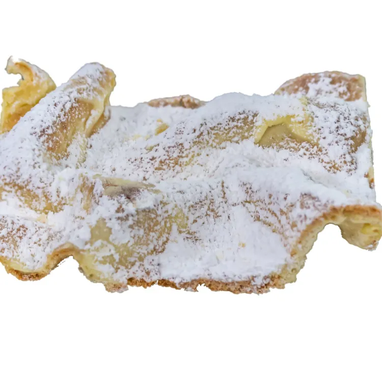 Prophetenkuchen mit Puderzucker